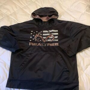 REAL TREE, hoodie, medium , polyester, great condition,